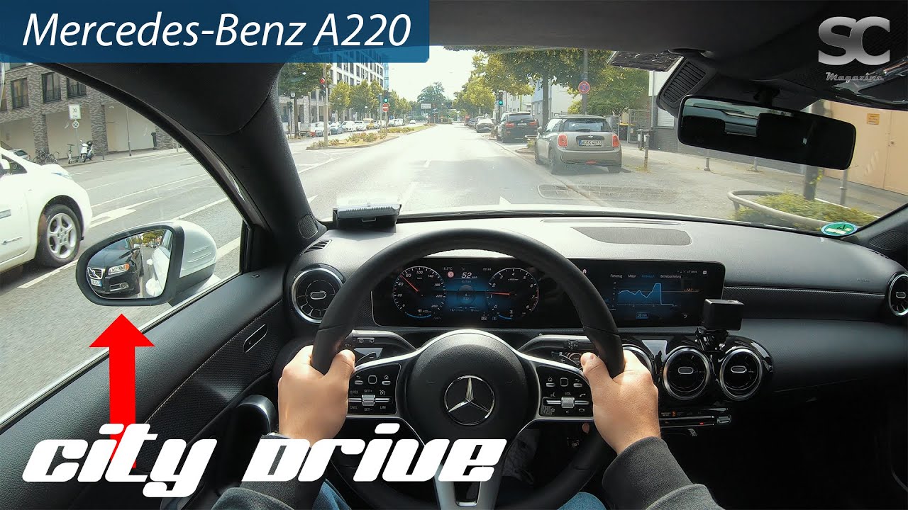 Mercedes-Benz A220 (2019) – City Test Drive POV