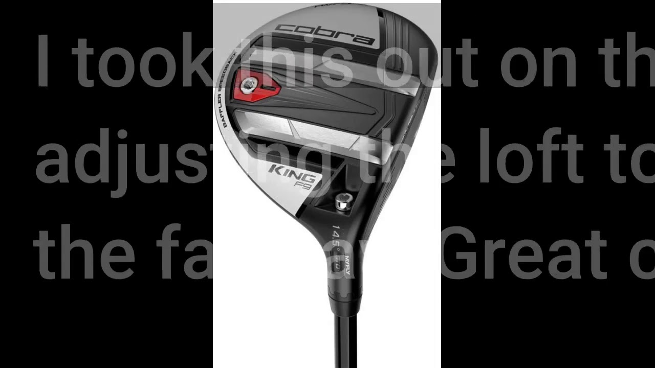 Avalanche) Cobra Golf 2019 F9 Men's Speedback Driver (Black