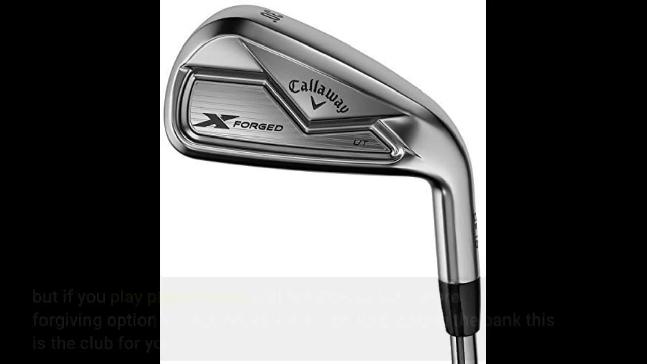 U, Steel, 6.0 (Renewed) Callaway 2018 X-Forged Utility 21