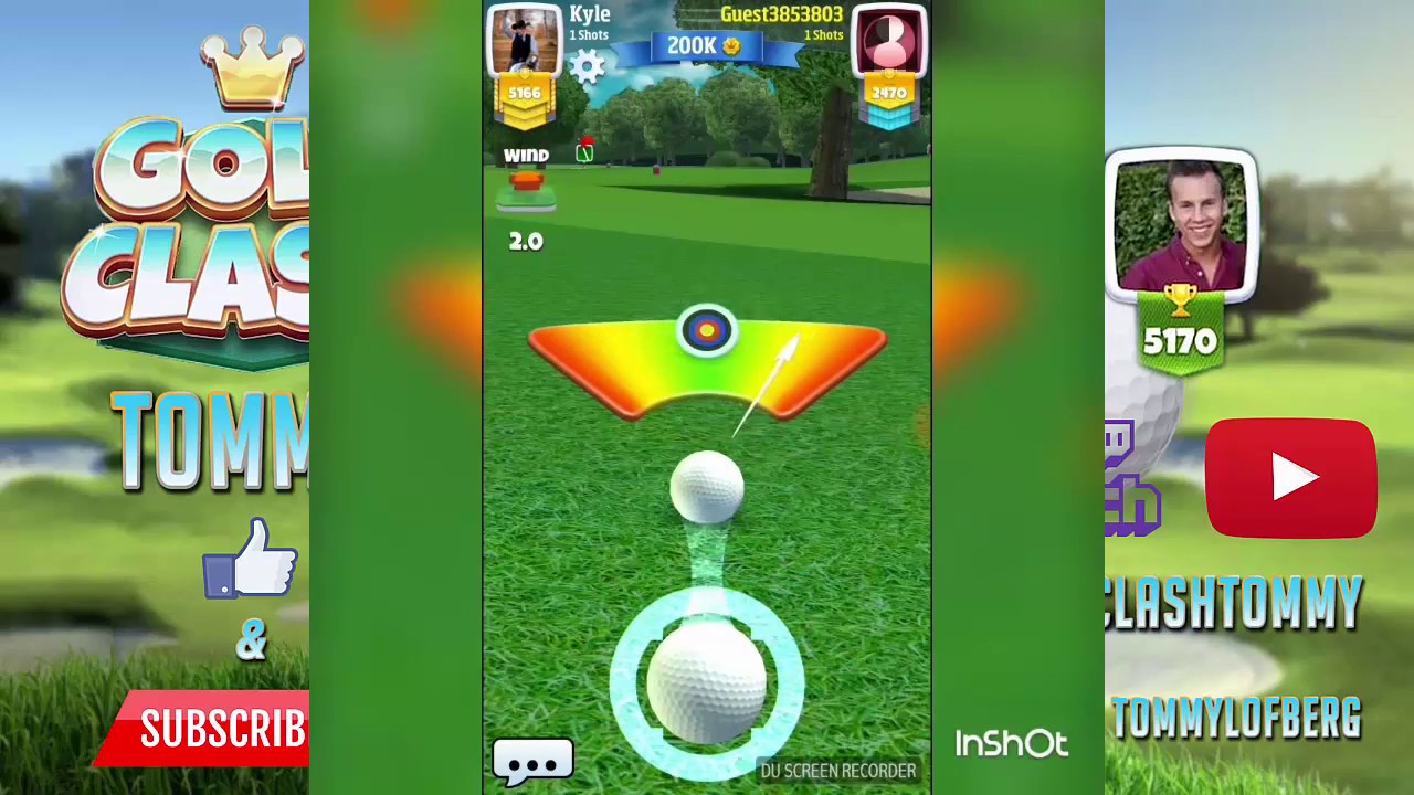 Golf Clash, Wind tutorial 1.0 – How to use the rings?