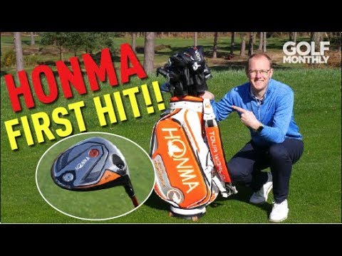 FIRST HIT… HONMA DRIVER & IRONS!! Golf Monthly