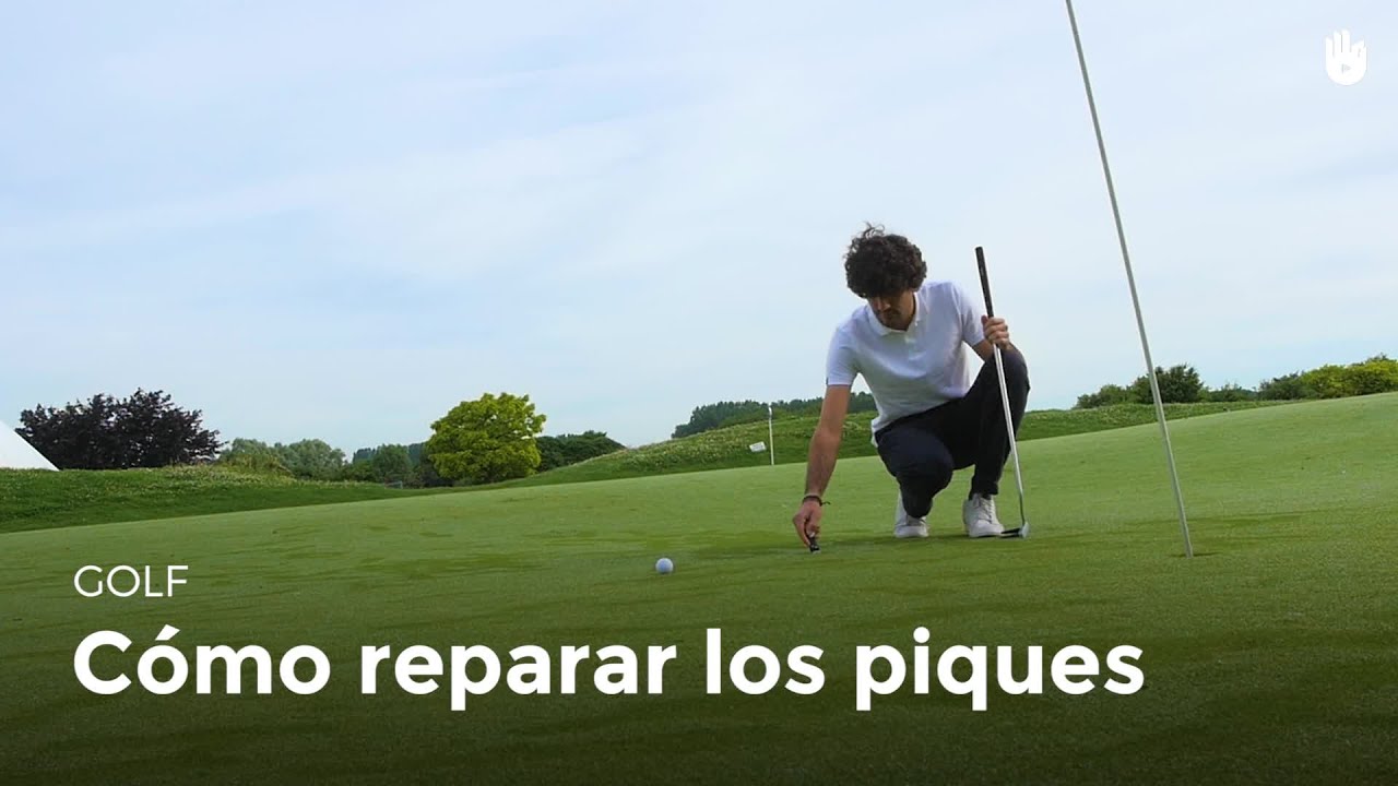 Cómo reparar los piques | Golf