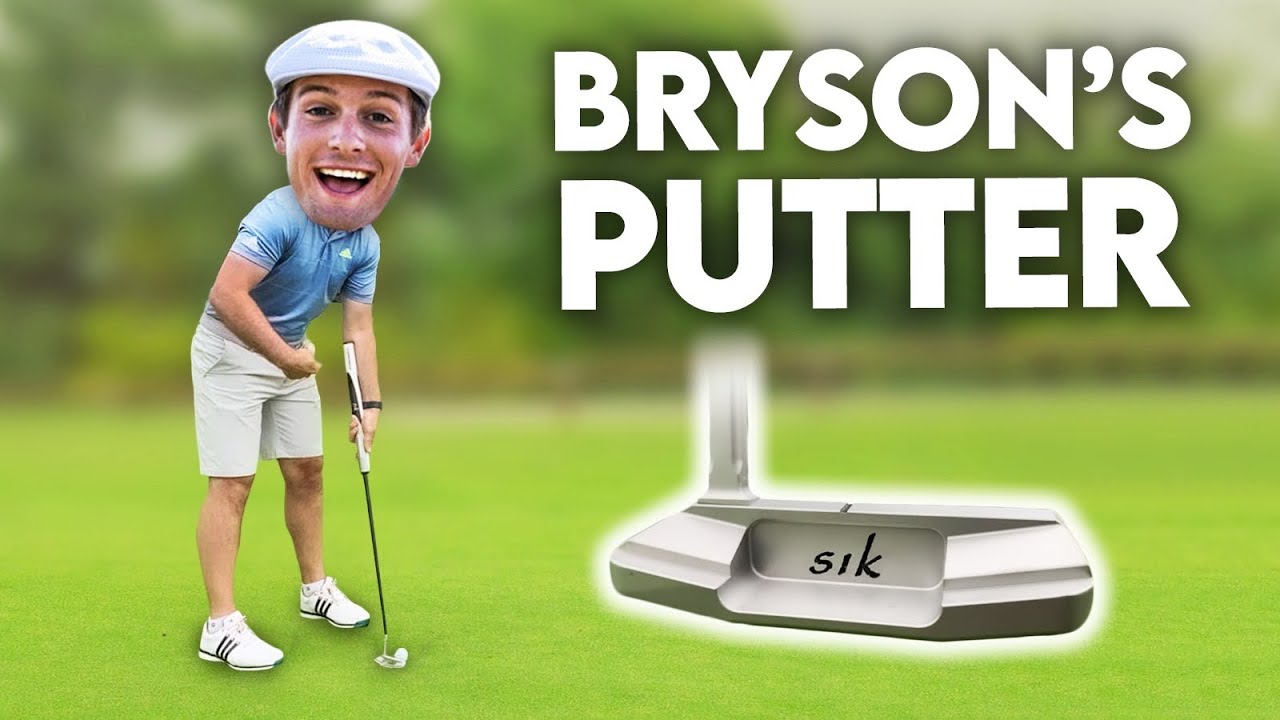 I try Bryson DeChambeau's INSANE SIK GOLF PUTTER!