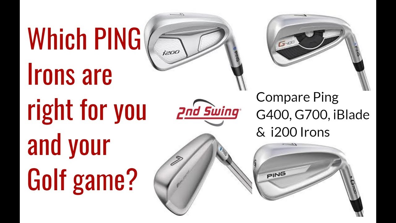 PING Irons Comparison Review | Learn which PING Irons are best for you