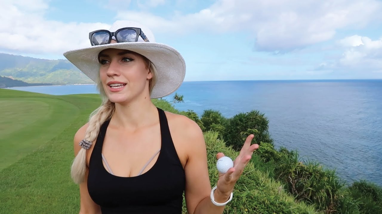 STUNNING HAWAIIAN OCEAN SIDE GOLF VLOG // PRINCEVILLE MAKAI GOLF CLUB