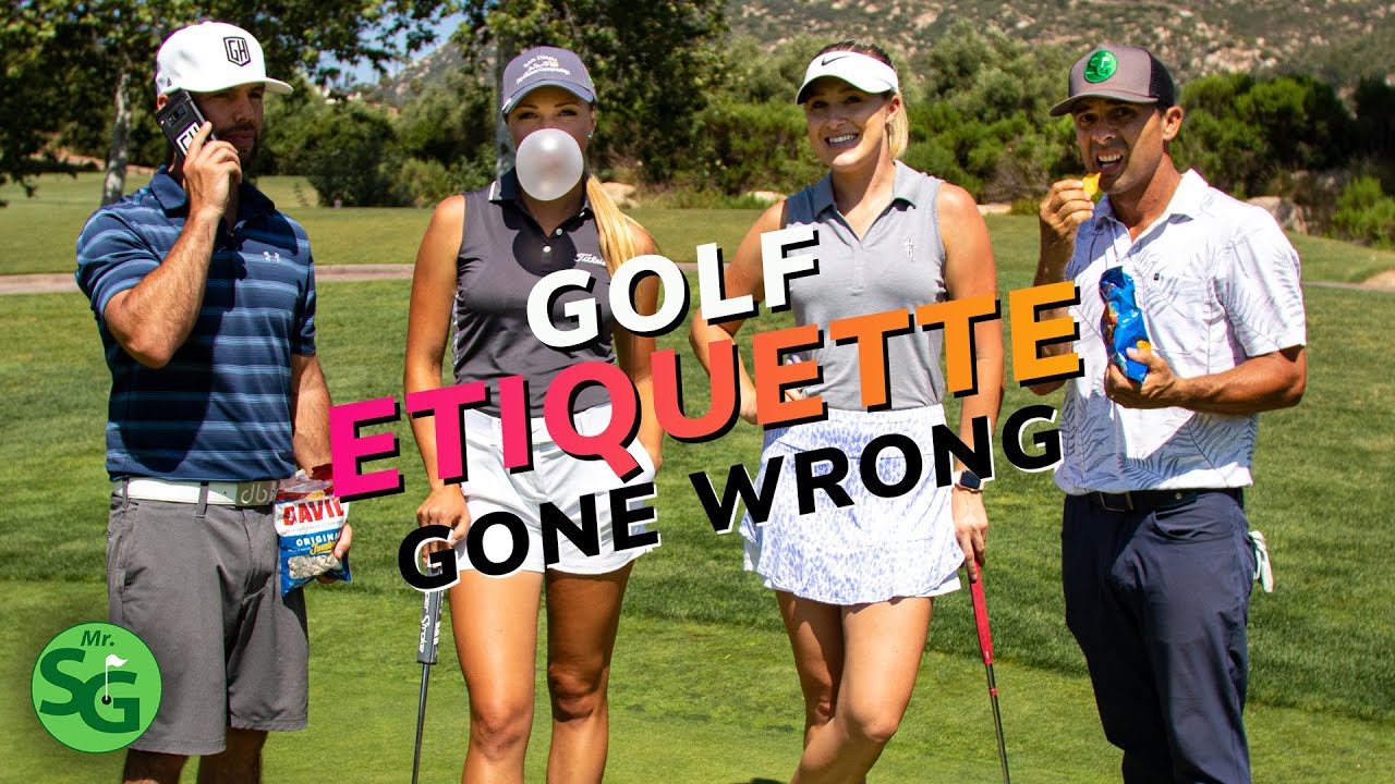 Top 8 Biggest Golf Etiquette Mistakes – Featuring Paris Griffith, Claire Hogle and Golfholics