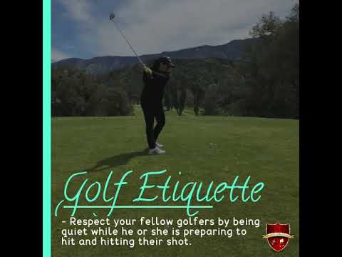 Golf Etiquette