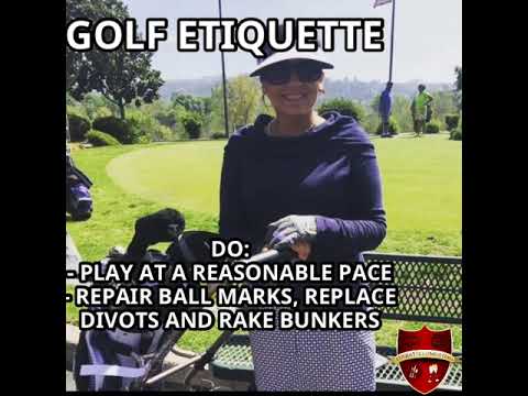 Golf Etiquette