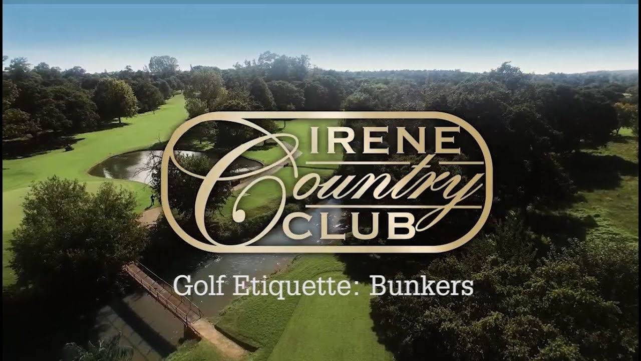 Golf Etiquette: Bunkers