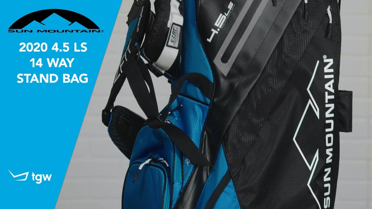 Sun Mountain 2020 4.5 LS 14-Way Stand Bag Overview