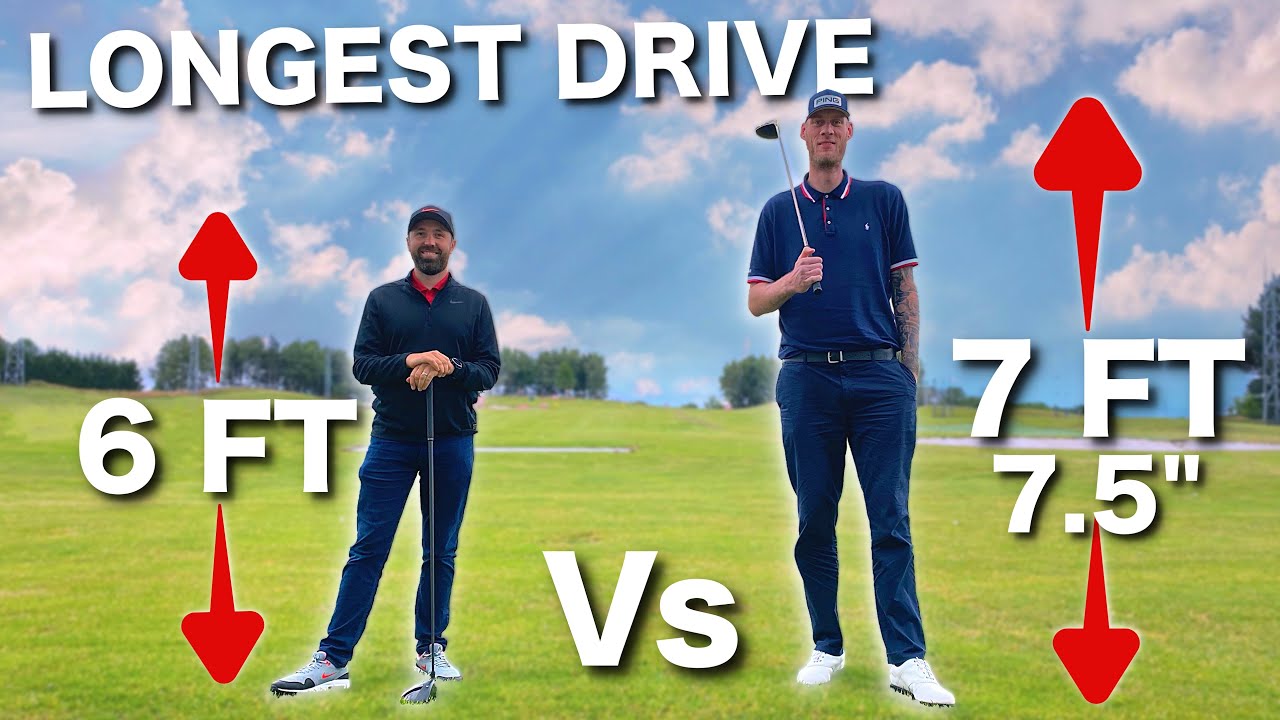 7ft 7” (350lbs) GOLFER hits it MILES | Long Drive Challenge