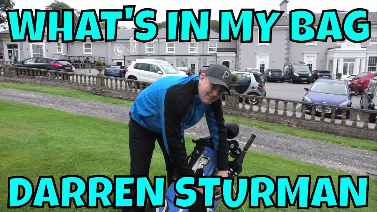 DARREN STURMAN WHAT'S IN MY BAG?  BIG OGGIE BUCCANEERS (WITB)