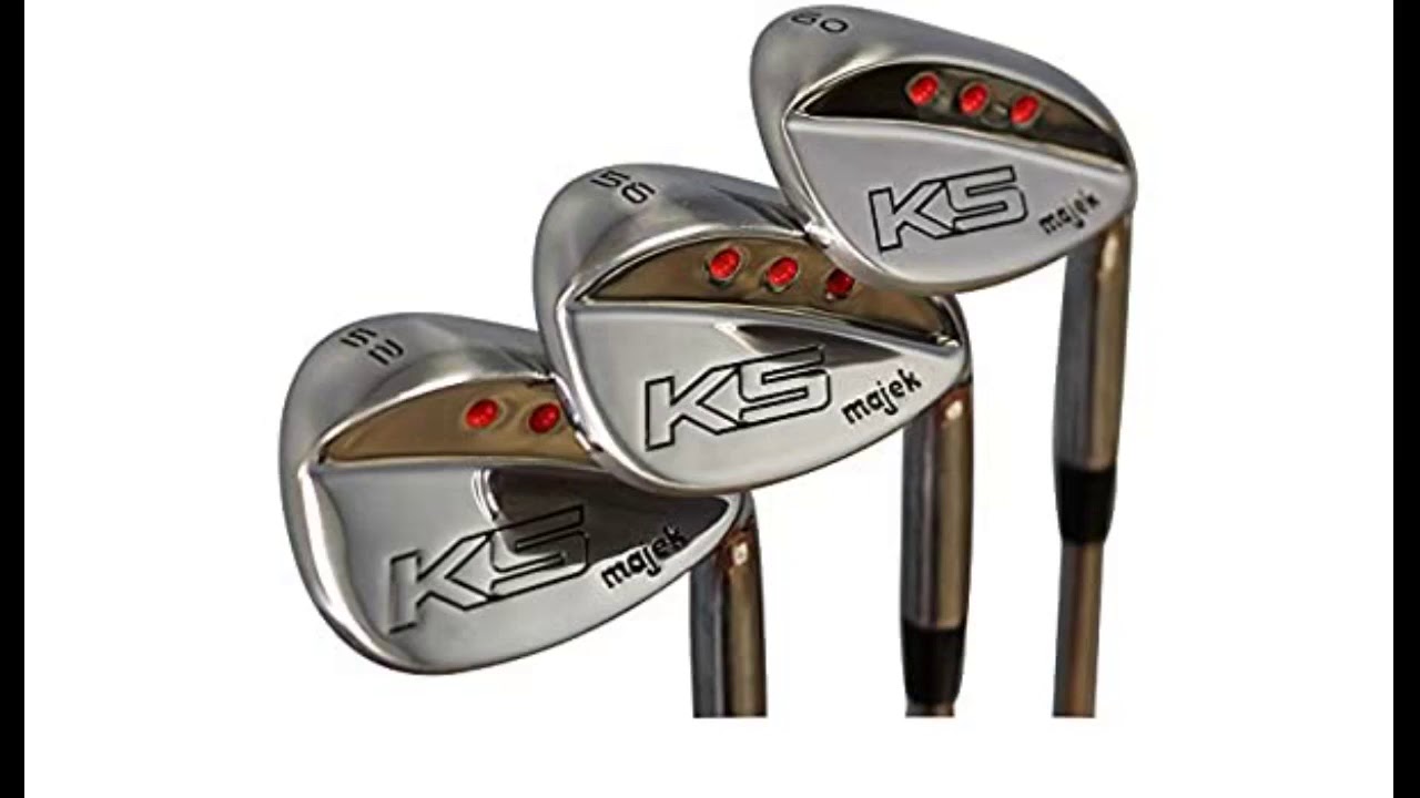 Wilson 52, 56 & 60 Degree Men's RH Harmonized Silver Chrome Wedge Golf Club Set