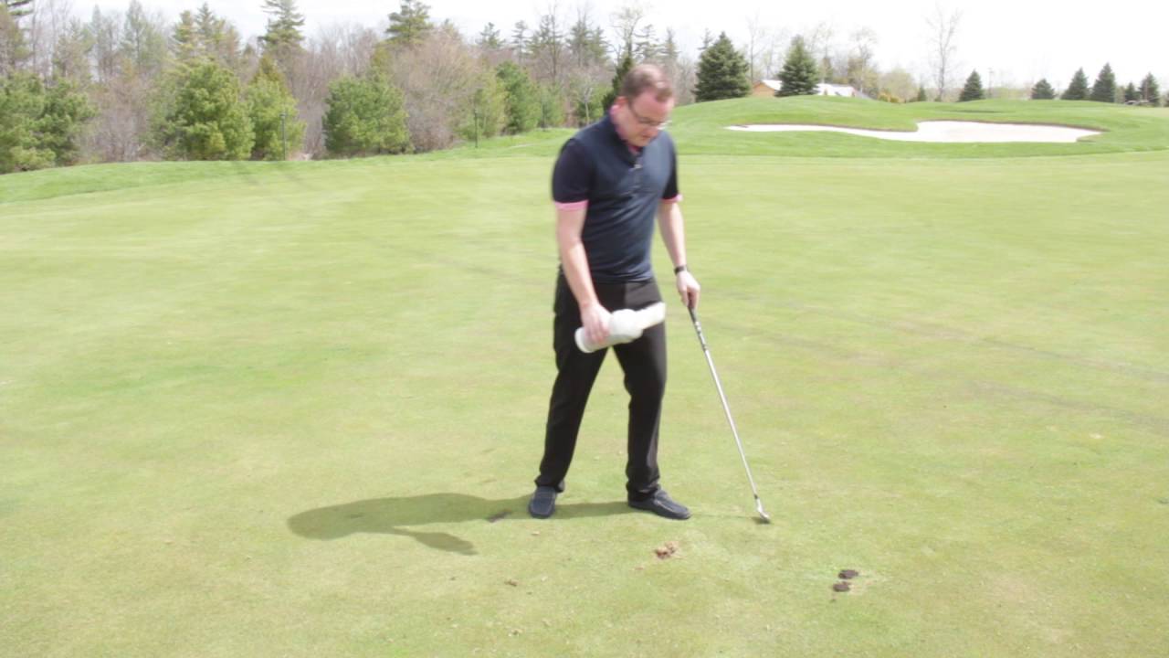 Whistle Bear Golf Course Etiquette: Fixing Divots