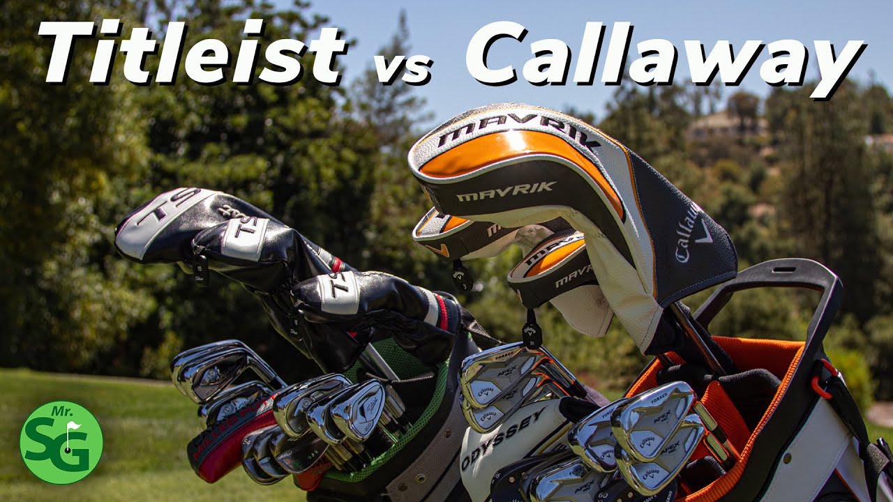 Titleist vs Callaway Full Bag Challenge | Which One is Better?