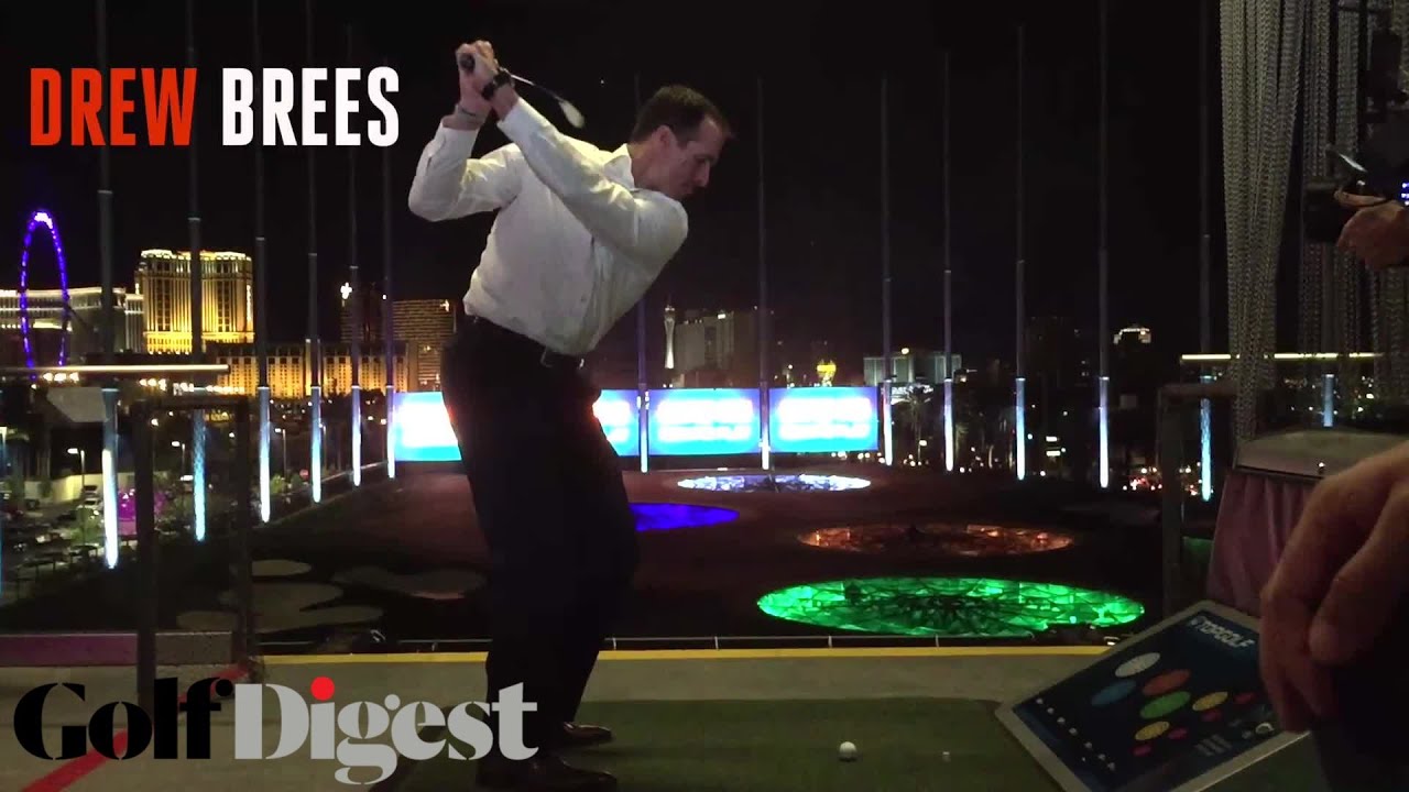 Drew Brees, T-Pain, and Paige Spiranac Party At Topgolf Las Vegas Grand Opening | Golf Digest