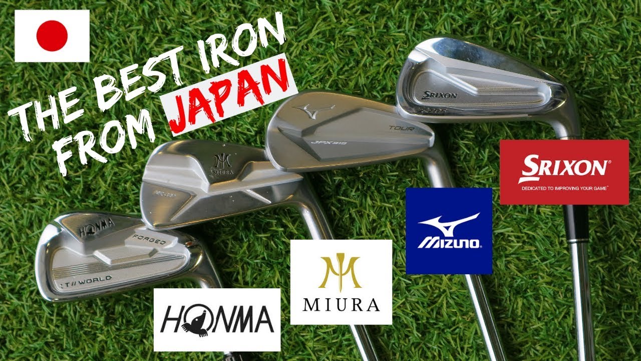 THE BEST IRONS OUT OF JAPAN – IRON BATTLE – MIURA vs MIZUNO vs SRIXON vs HONMA