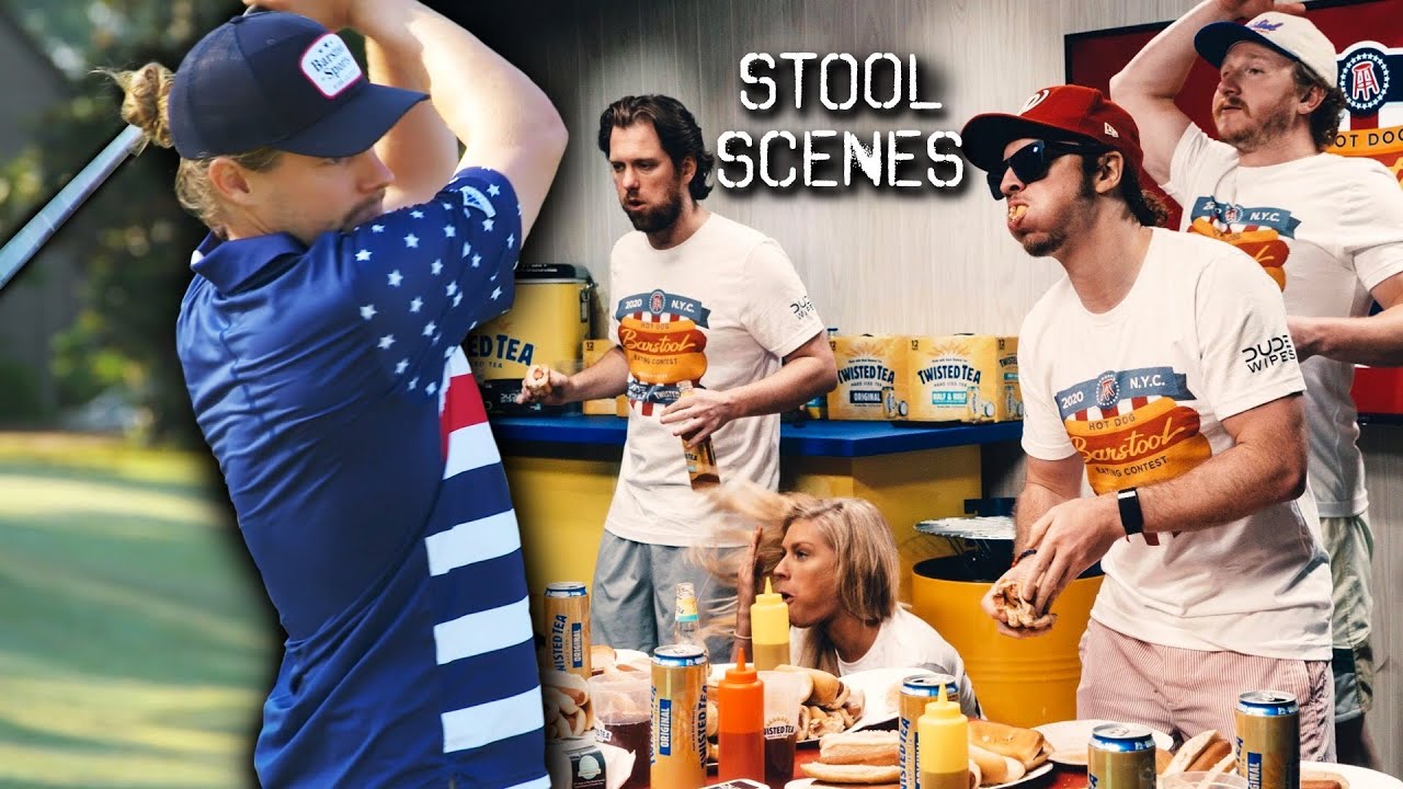 Barstool Employees Inhale Hot Dogs in Competitive Eating Contest –  Stool Scenes 265