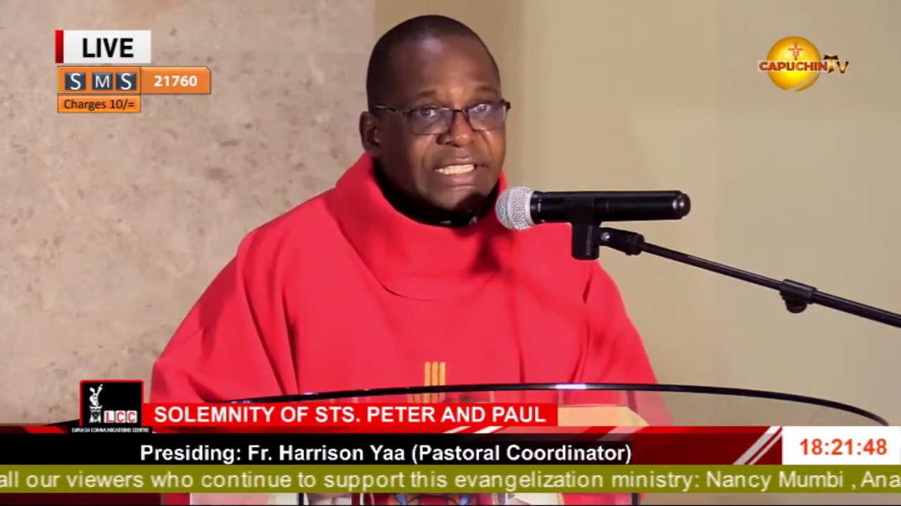 29-06-2020, Capuchin TV Daily TV Mass, Solemnity of Saints Peter and Paul, Apostles.