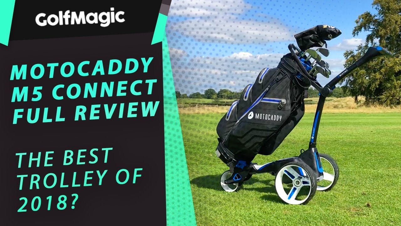 Motocaddy M5 CONNECT Electric Golf Trolley | FULL REVIEW