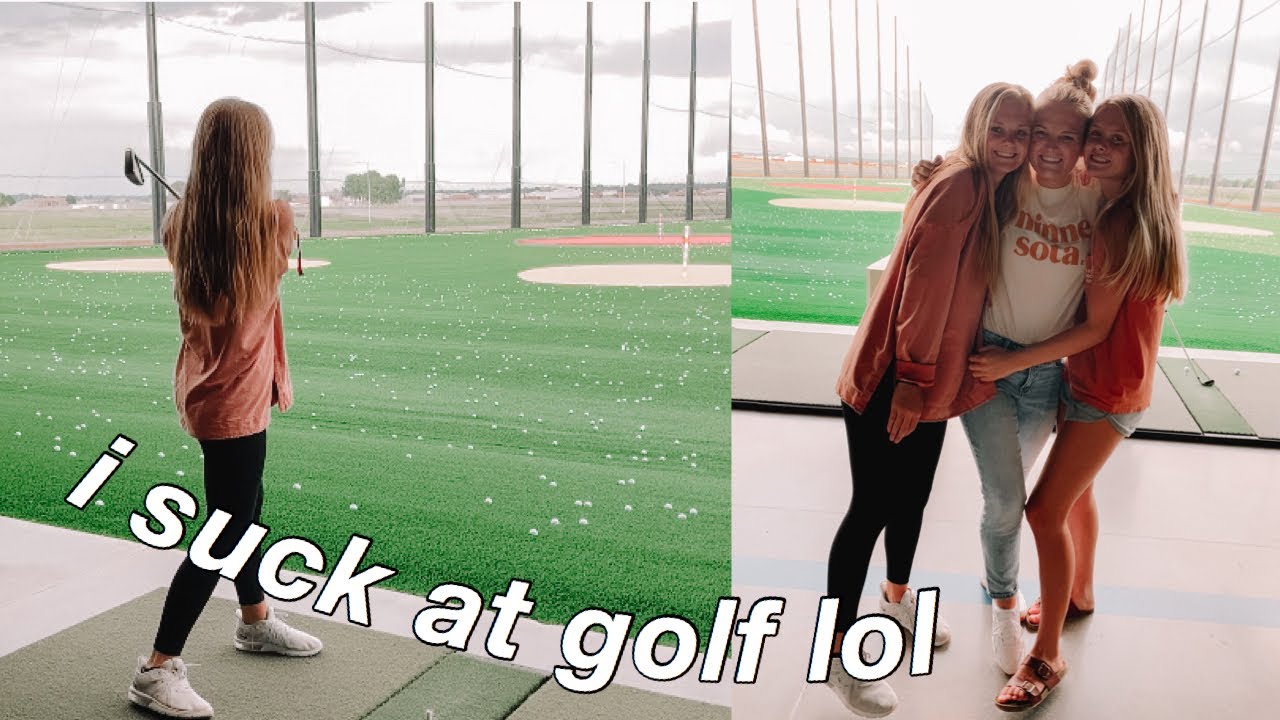 golfing for the first time with my fam *fail*