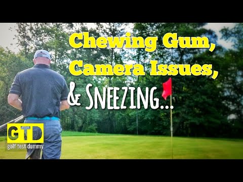 Does CHEWING GUM Improve Your GOLF Game? – Willow Springs CC – Golf Test Dummy