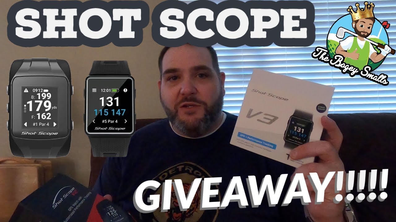 Shot Scope Giveaway!! Shot Scope V3 Review!!