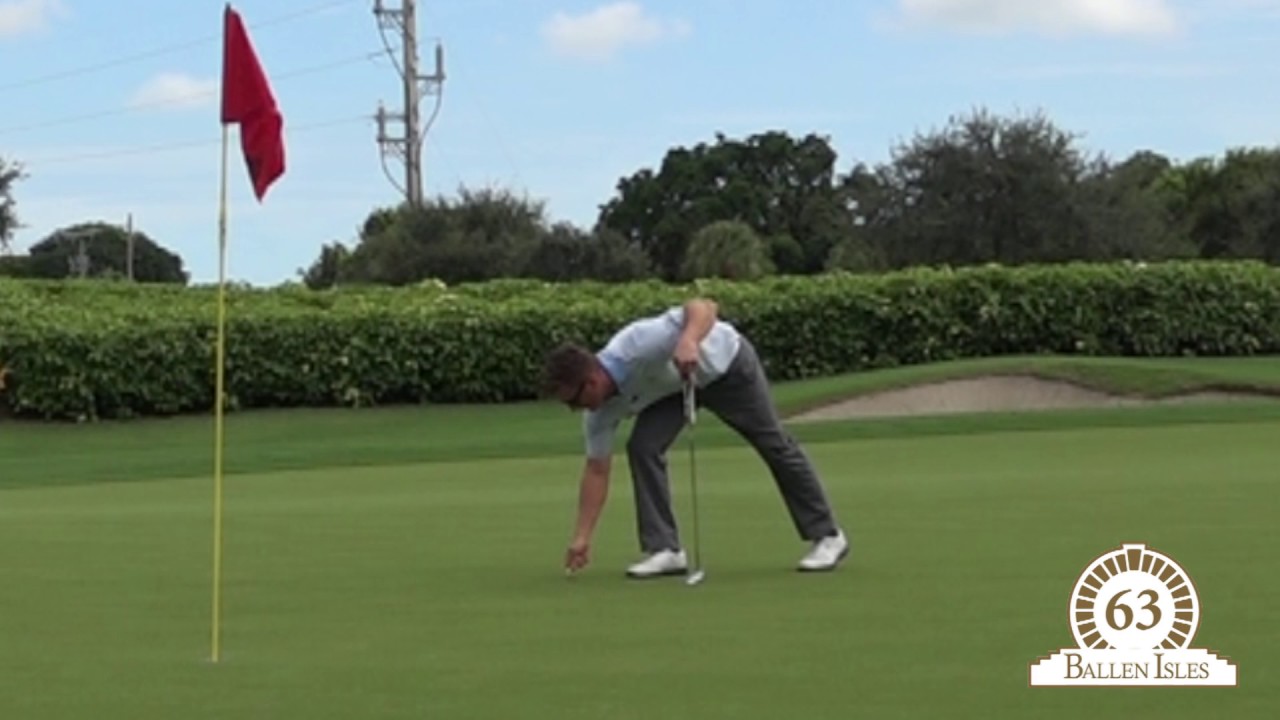 BallenIsles Golf Etiquette & Tips: How to Properly Prepare a Ball Mark