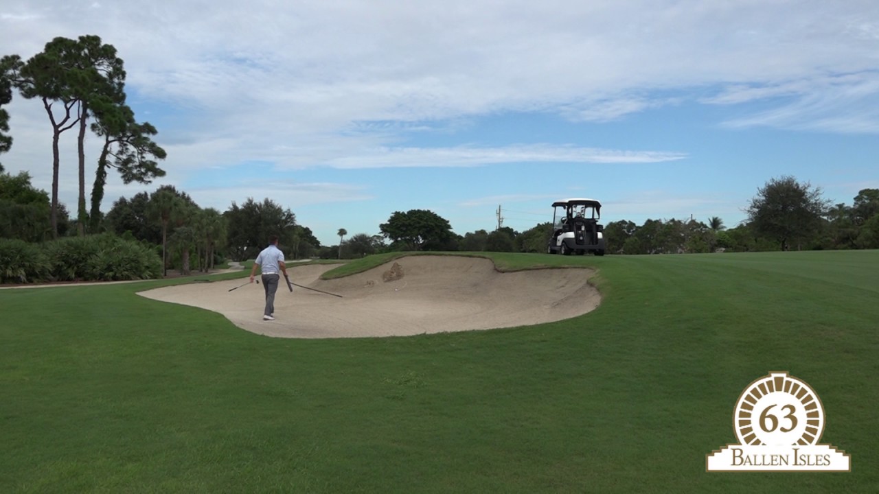 BallenIsles Golf Etiquette & Tips: Danger of Entering the Wrong Side of the Bunker