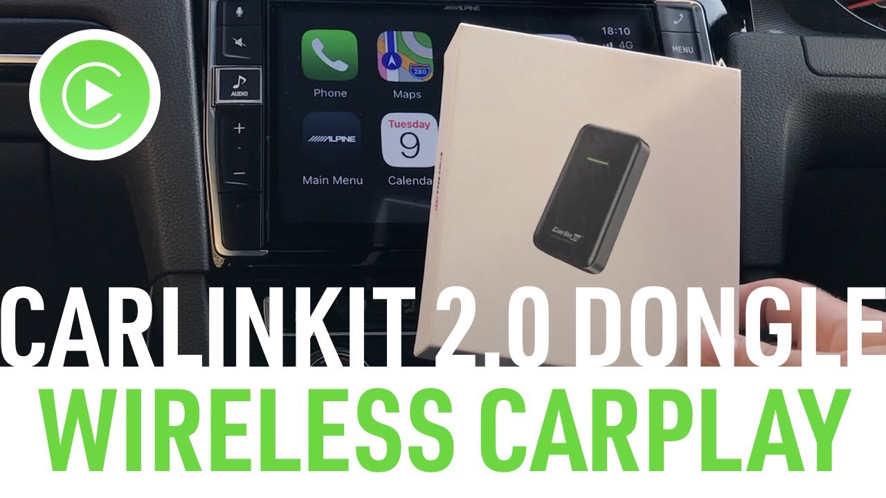 CarLinkit 2.0 (2nd Generation) Wireless Apple CarPlay Dongle Install and Walkthrough – CarPlay Life