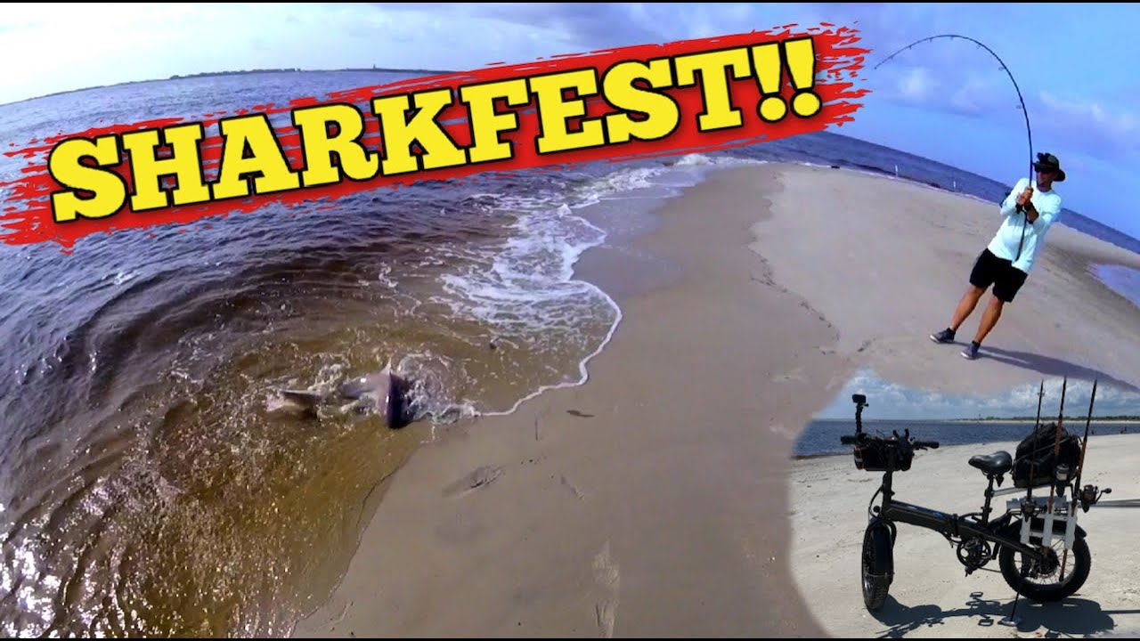 Lectric XP Bike Surf Fishing SharkFest with Southern Outdoors Fishing