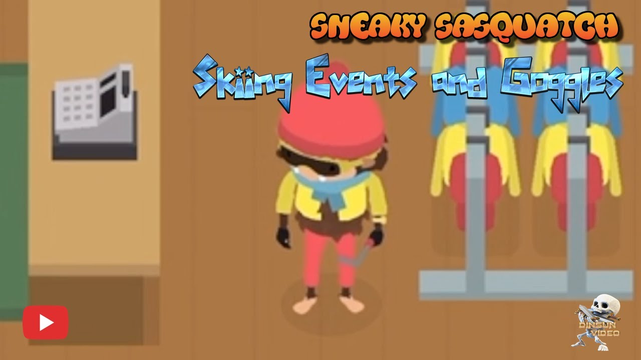 Sneaky Sasquatch – New Skiing Events and Skilling Goggles [Apple Arcade]