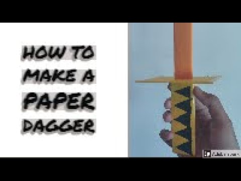 #paperdagger #MEntertainments #malayalam  How to make a paper dagger