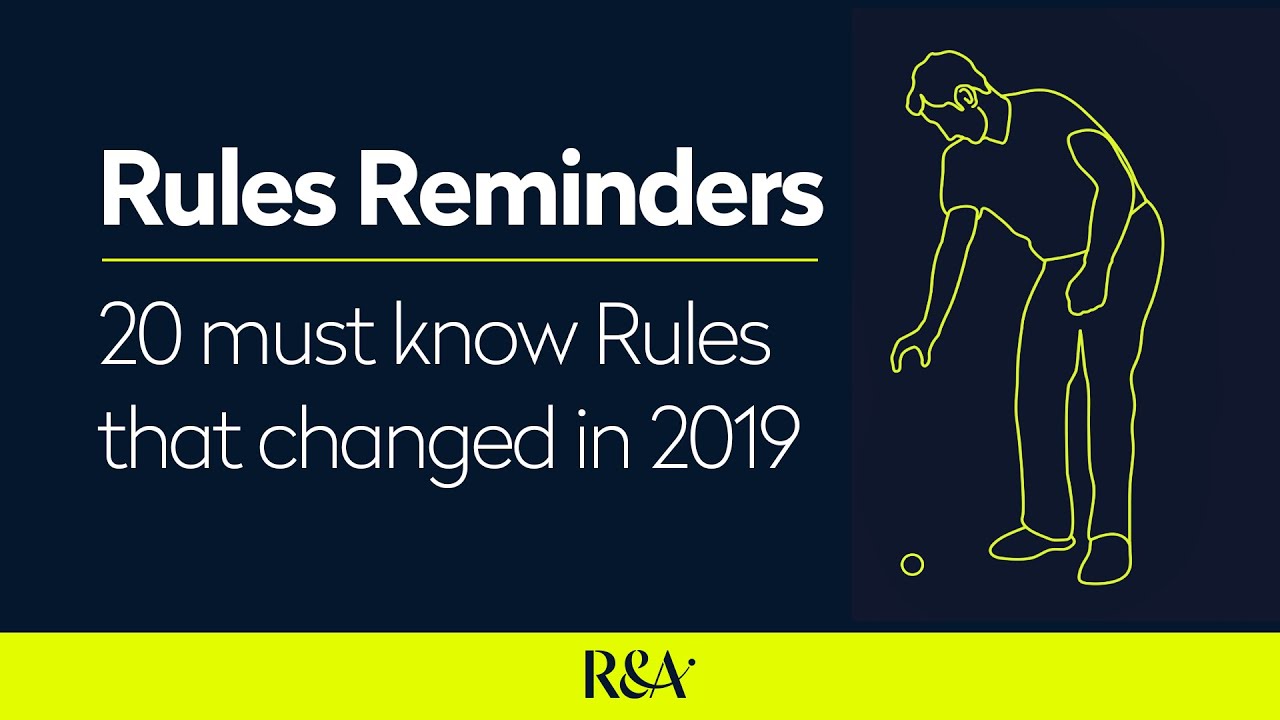 Rules Reminders | 20 must know Rules that changed in 2019