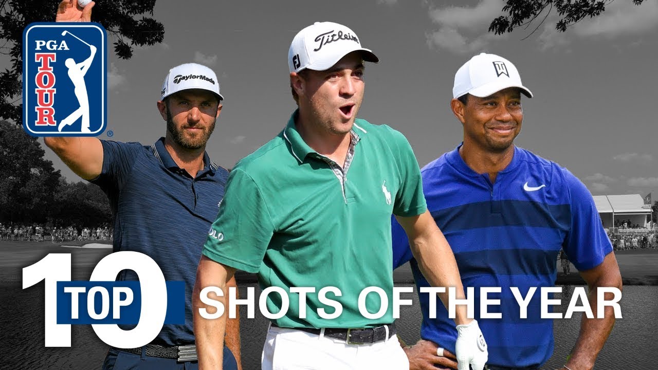 Top-10 shots on the PGA TOUR 2018