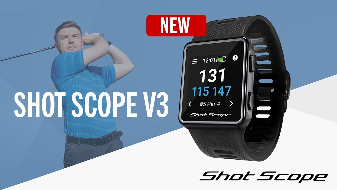 Shot Scope V3 Golf GPS Watch (NEW 2020)