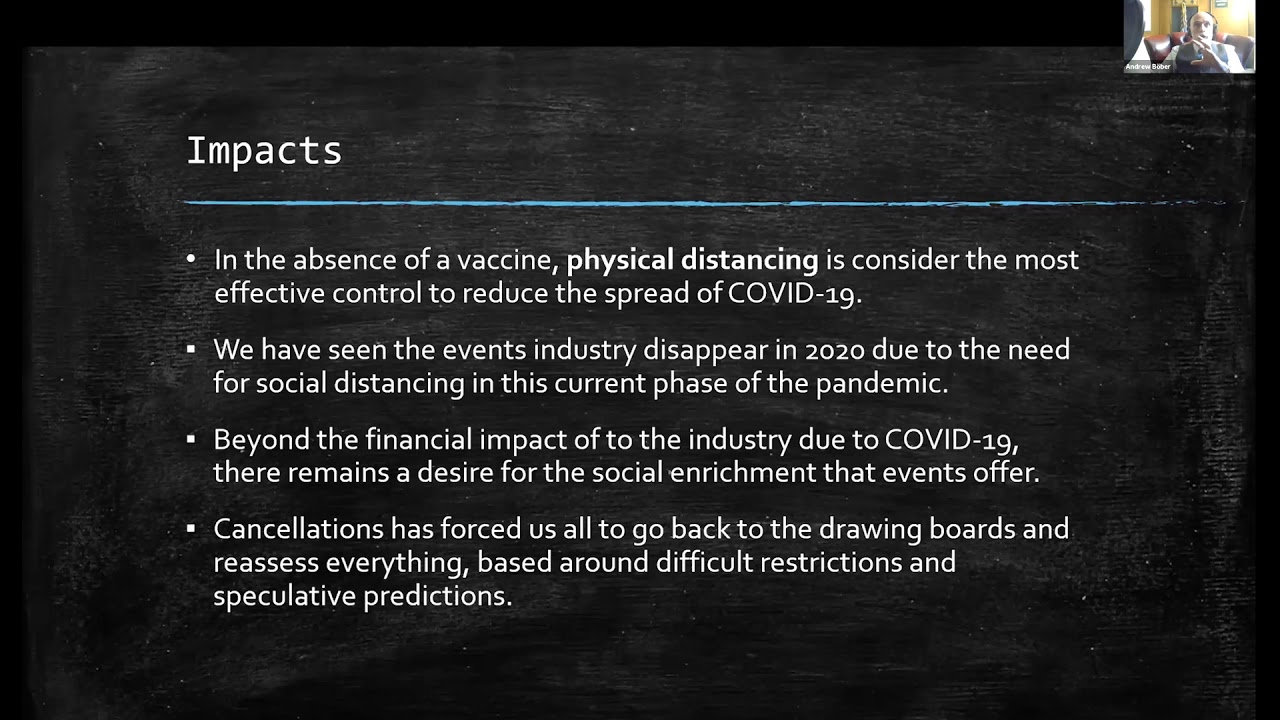 IOSH Webinar: Covid-19: How can we restart the events industry safely?