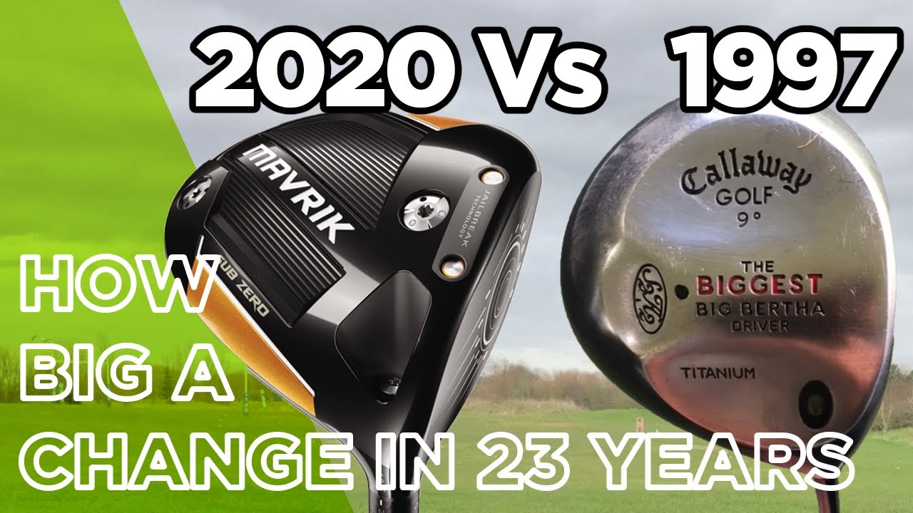 NEW Vs OLD: 2020 GOLF DRIVER v 1997 GOLF DRIVER (23 YEAR TEST)