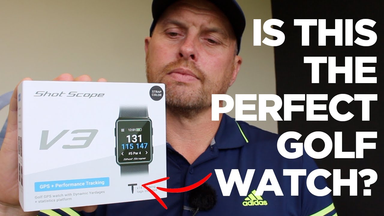 SHOTSCOPE V3 GPS WATCH UNBOXING: IS THIS THE PERFECT GOLF WATCH