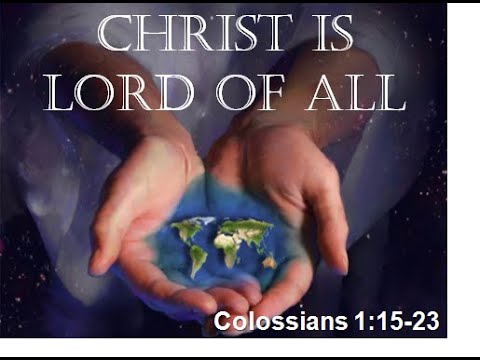 Christ Is Lord of All