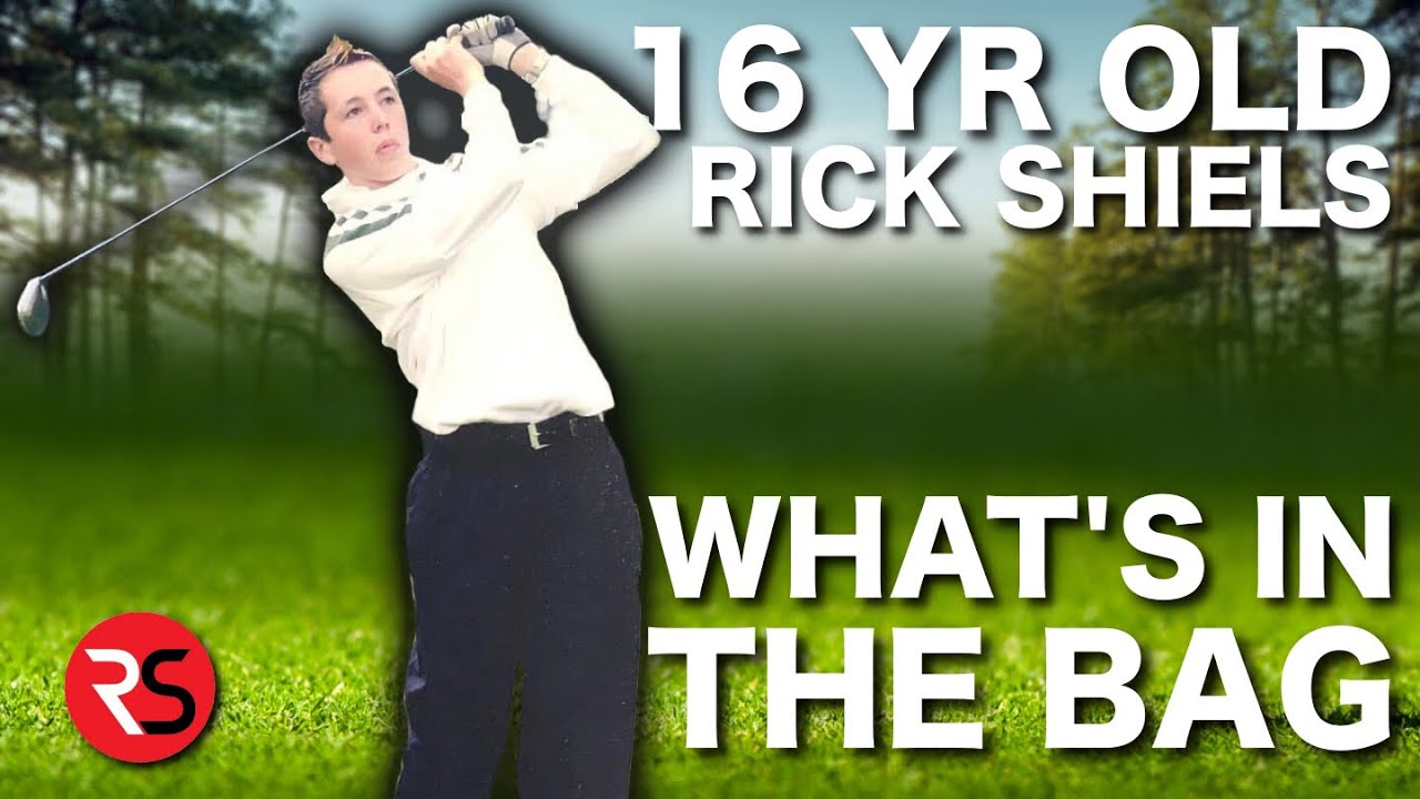 WHAT'S IN THE BAG – Rick Shiels 16 year old edition