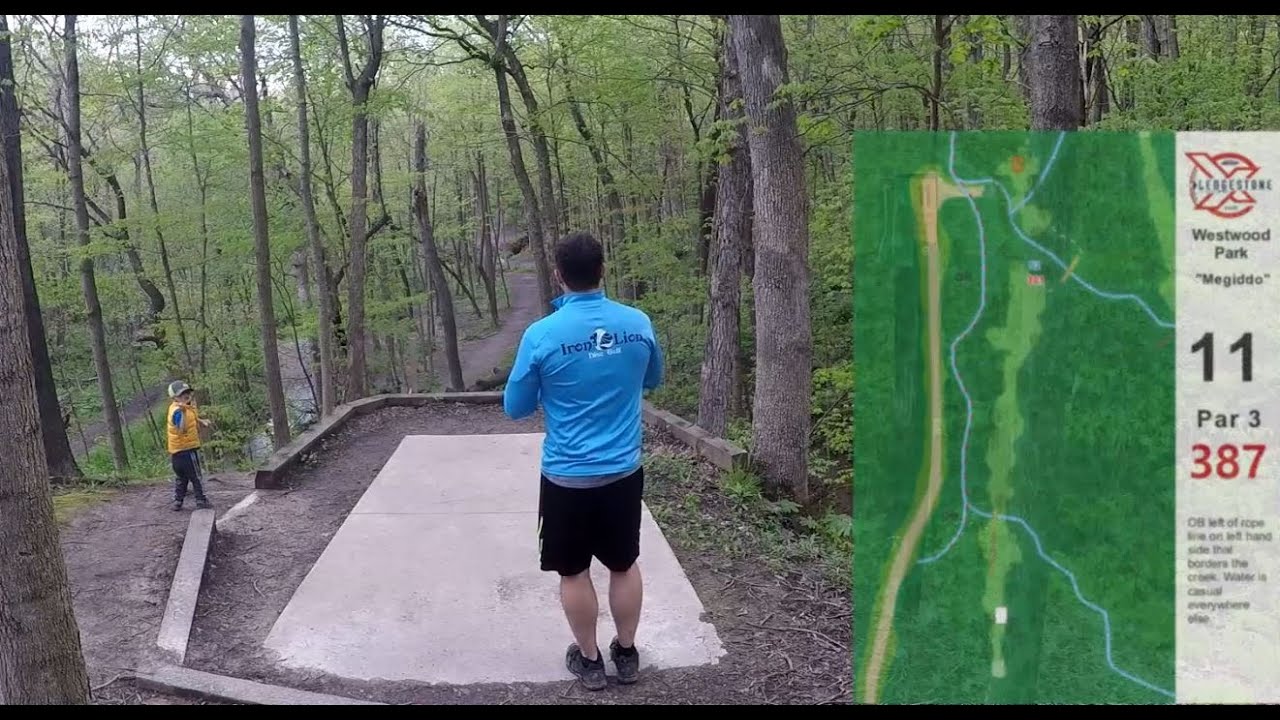 Megiddo (WestWood) Disc Golf Play Through (Morton IL)