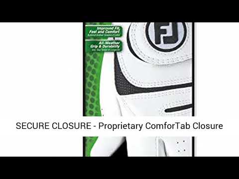 FootJoy Men's WeatherSof Golf Gloves Pack of 2 (White)-Review