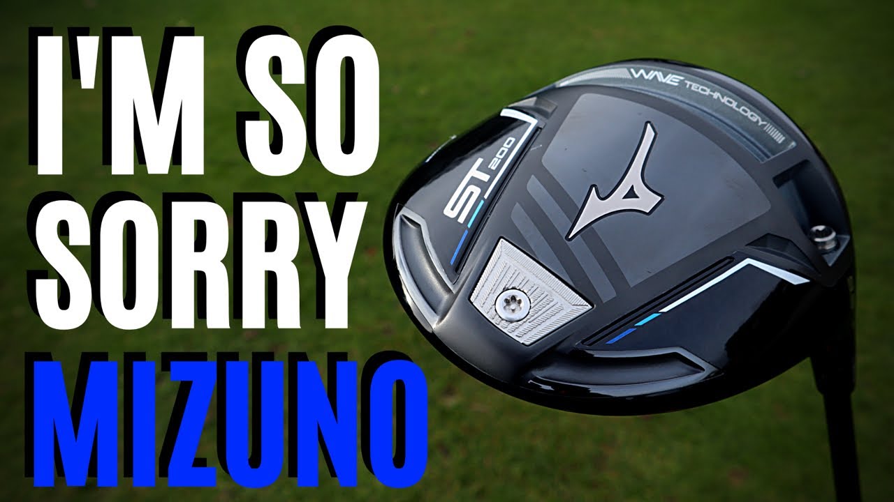 I HAVE AN APOLOGY TO MAKE ABOUT THE MIZUNO ST200 DRIVER…