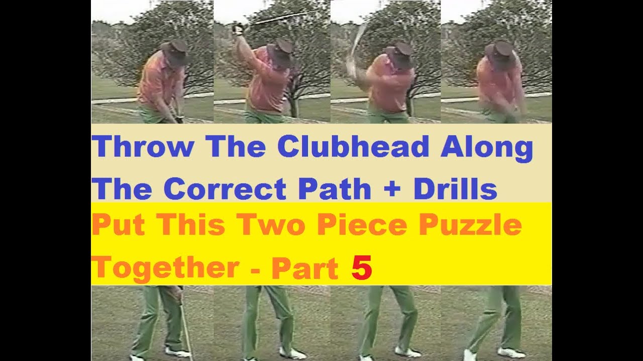 Part 5, Review + Drills to Help You Throw The Club Along The Correct Path