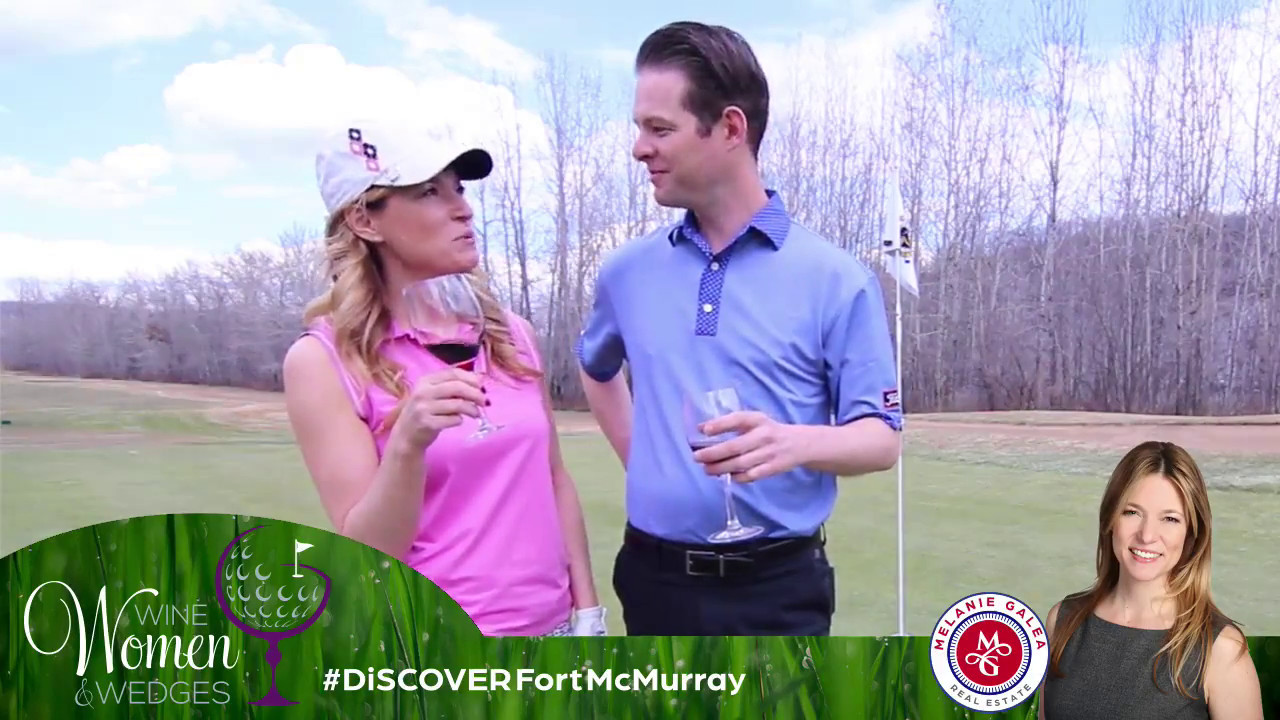 DiSCOVER Fort McMurray Wine Women & Wedges Golf Green Etiquette