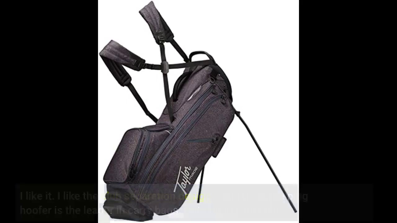 [Reviews] TaylorMade 2019 Flextech Stand Golf Bag