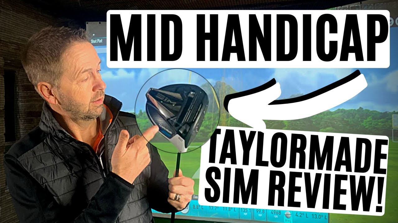 MID HANDICAP TAYLORMADE SIM DRIVER REVIEW!! (THE BIG DIFFERENCE?!)