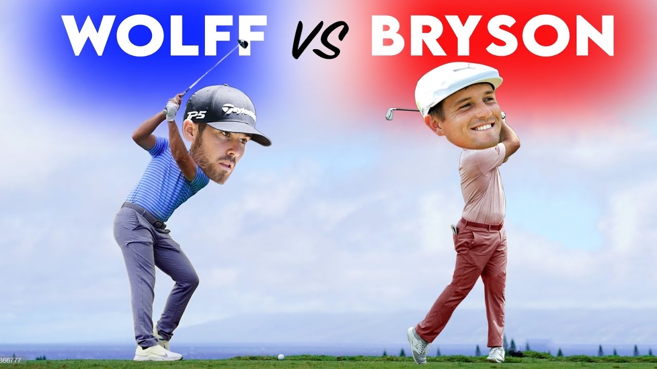 I copied their golf swings…🤯 | Bryson DeChambeau vs Matt Wolff Course Vlog