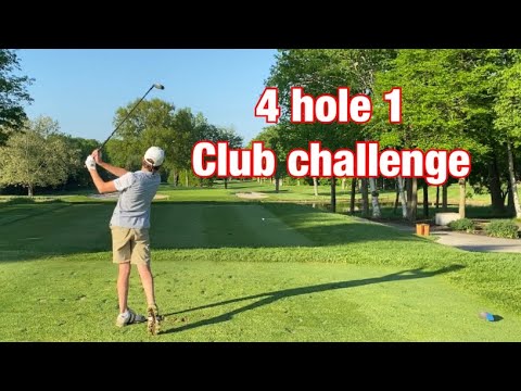 4 hole 1 club golf challenge